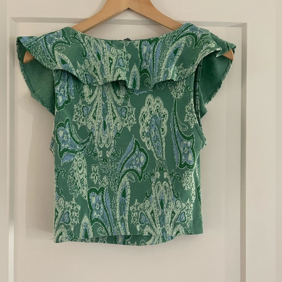 Beautiful printed zara crop top - Picture 2 of 2
